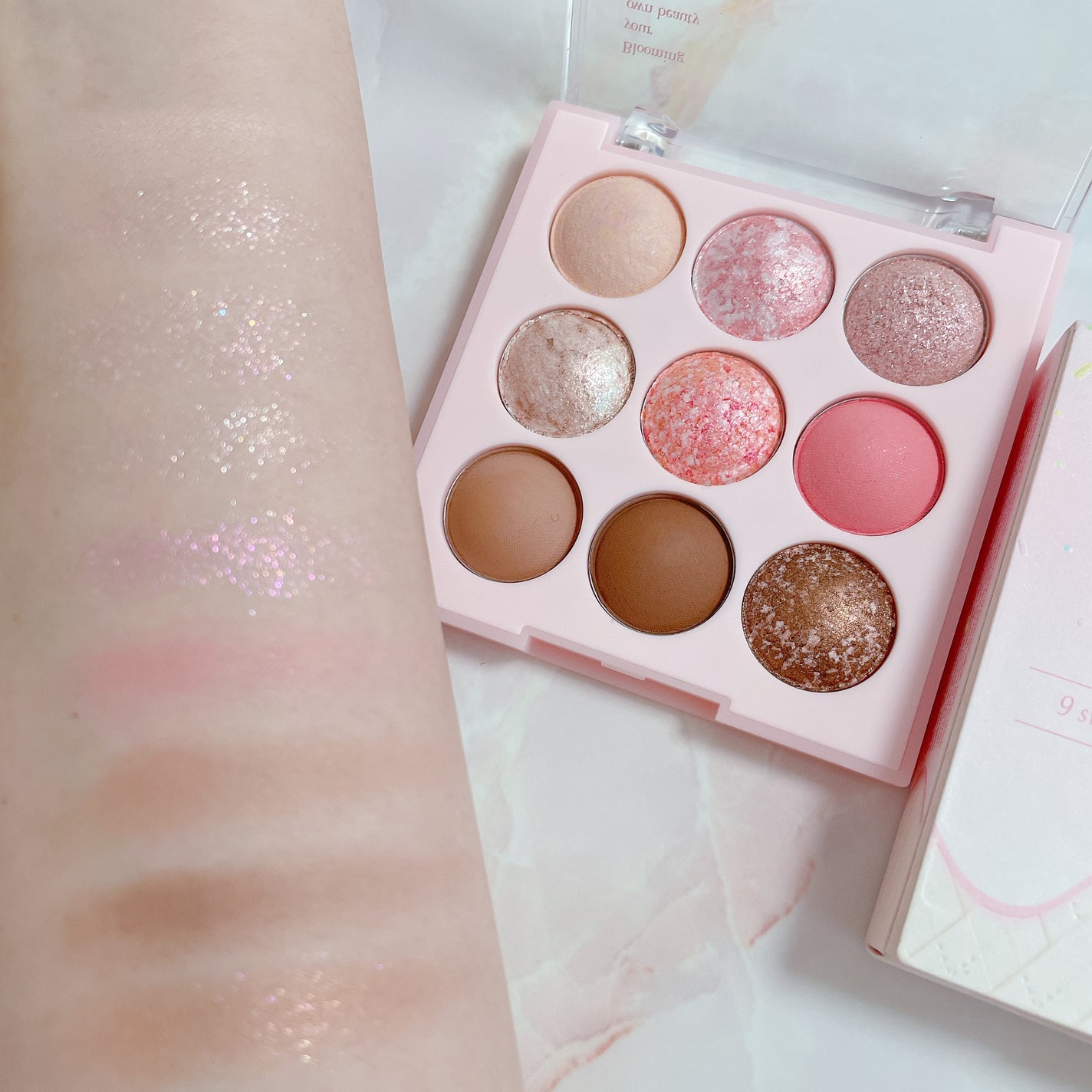 シャドウパレット/dasique/アイシャドウパレットを使ったクチコミ(3枚目)