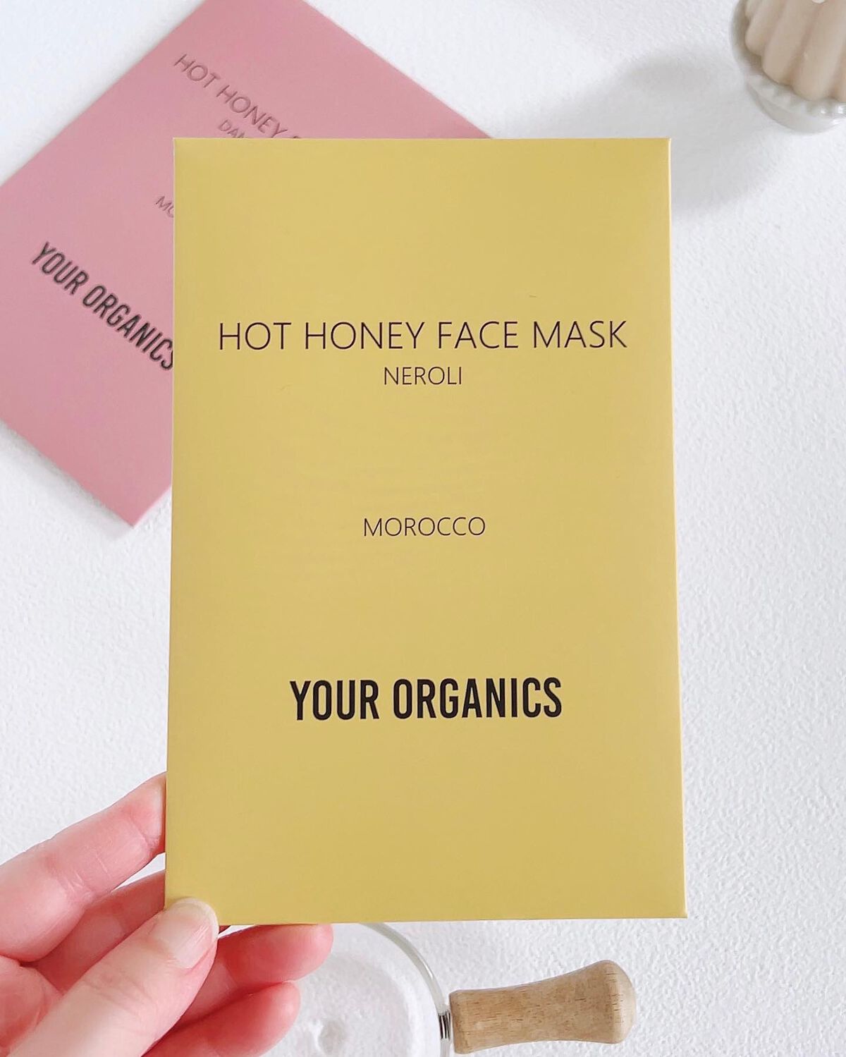 ホットハニーフェイスマスク（ネロリ）/YOUR ORGANICS/シートマスク・パックを使ったクチコミ（2枚目）