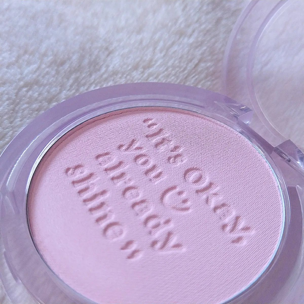 ピュア ブラッシュド サンシャイン チーク 06 MORNING BLUSH(朝寝坊だいすき)/PERIPERA/パウダーチークを使ったクチコミ（2枚目）