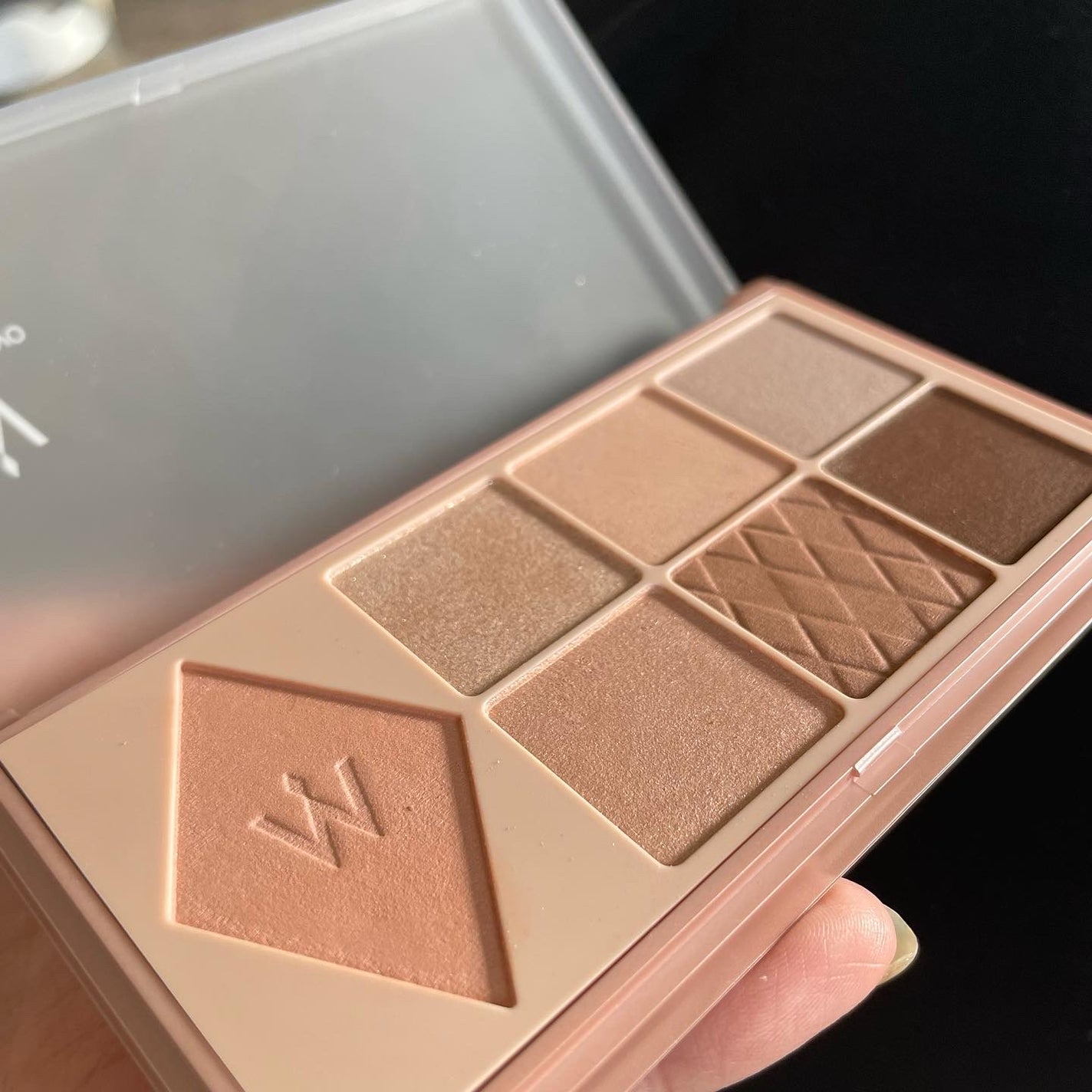 ウォンジョンヨ W デイリームードアップパレット /Wonjungyo/アイシャドウパレットを使ったクチコミ(5枚目)