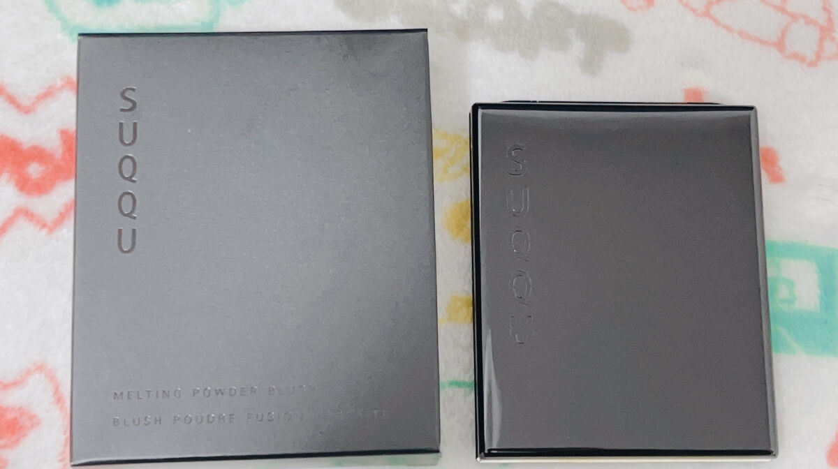 メルティング パウダー ブラッシュ 01 瑞泡/SUQQU/パウダーチークを使ったクチコミ（2枚目）