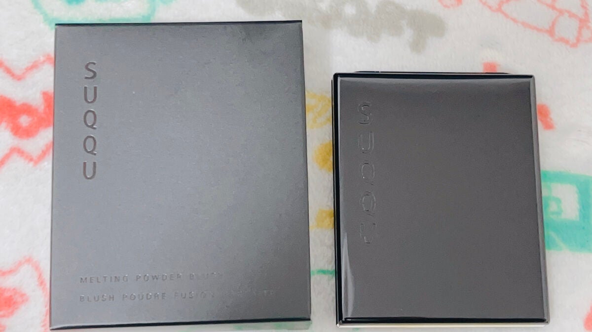 メルティング パウダー ブラッシュ/SUQQU/パウダーチークを使ったクチコミ(2枚目)