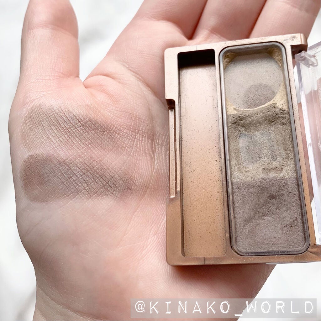 ノーズ&アイブロウパウダー/CEZANNE/パウダーアイブロウを使ったクチコミ(4枚目)