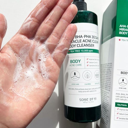 AHA·BHA·PHA 30デイズミラクルアクネボディクレンザー/SOME BY MI/ボディソープを使ったクチコミ(4枚目)