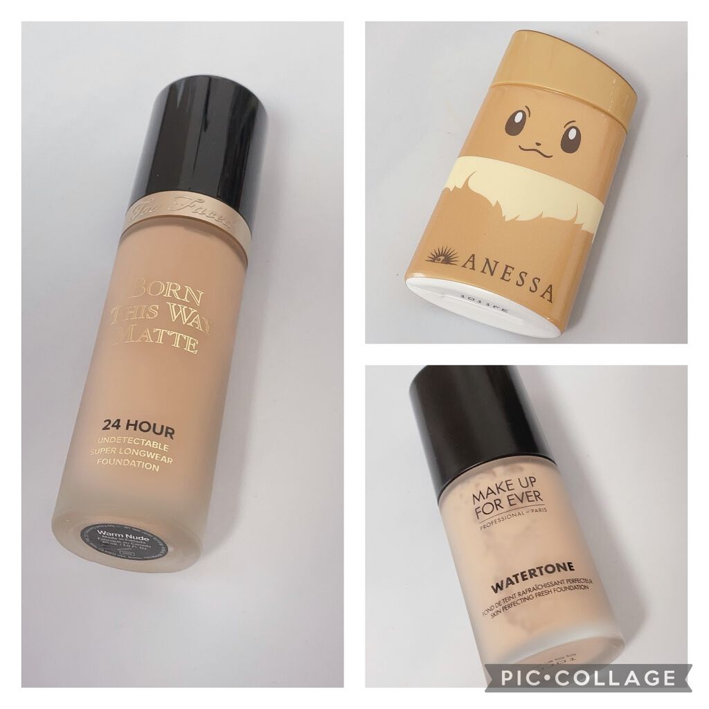 ウォータートーン Y355/MAKE UP FOR EVER/リキッドファンデーションを使ったクチコミ（2枚目）