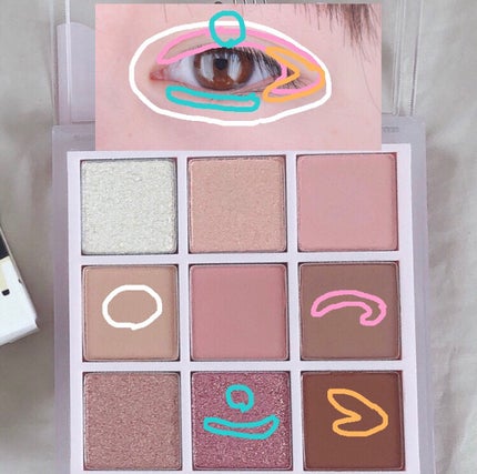 プレイカラーアイズ ≪ミルキーコレクション≫/ETUDE/アイシャドウパレットを使ったクチコミ(2枚目)