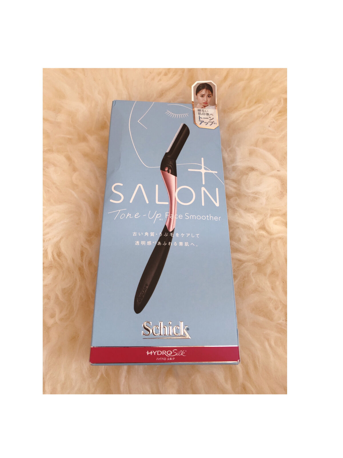 サロンプラス トーンアップ フェイススムーサー ホルダー（刃付き）/サロンプラス/シェーバーを使ったクチコミ（2枚目）