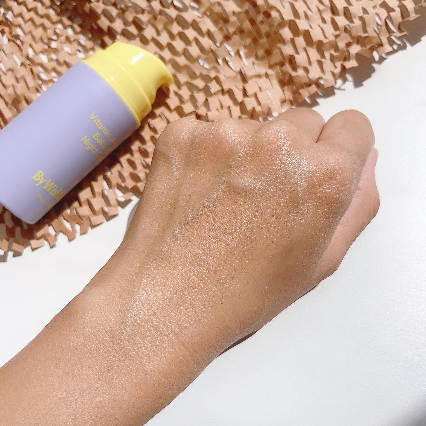 ビタミンA-mazingバクチオールナイトクリーム/By Wishtrend/フェイスクリームを使ったクチコミ(5枚目)