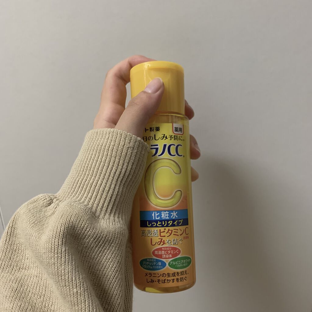 薬用しみ対策 美白化粧水 しっとりタイプ/メラノCC/化粧水を使ったクチコミ（1枚目）