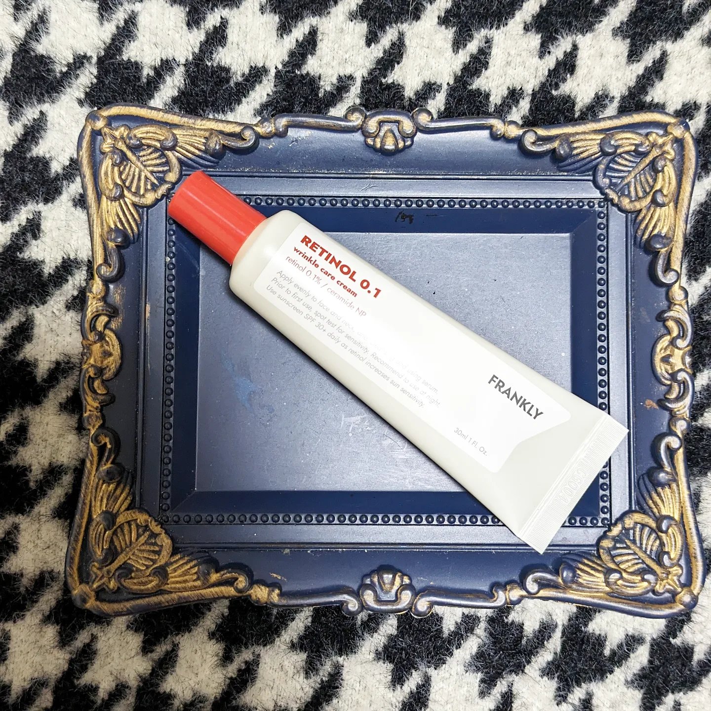 レチノール0.1％クリーム/Frankly/フェイスクリームを使ったクチコミ（2枚目）