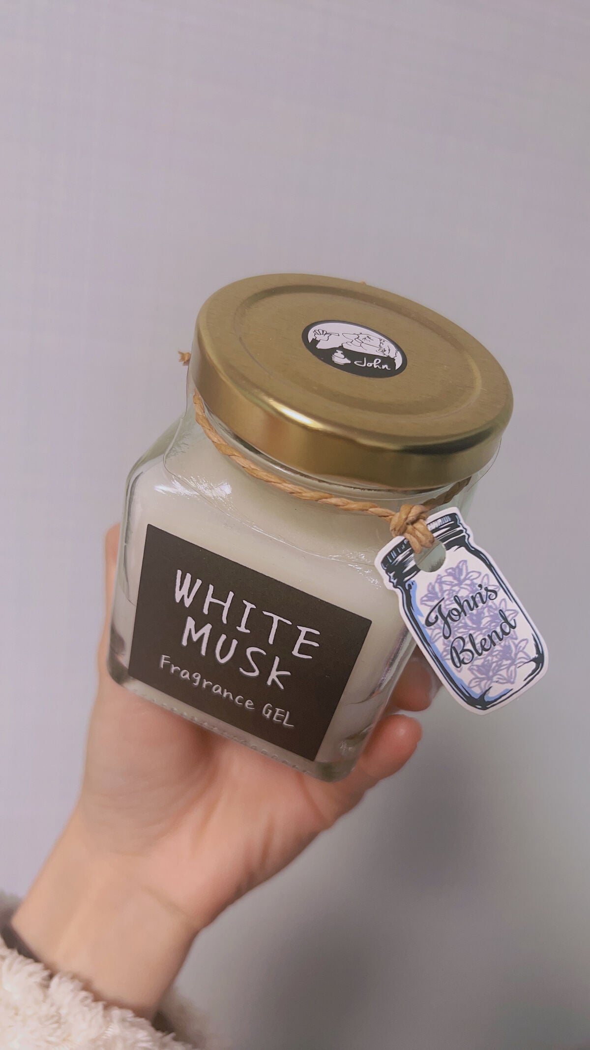 WHITE MUSK Fragrance Gel/John's Blend/香水(その他)を使ったクチコミ（1枚目）