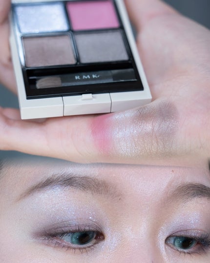 RMK シンクロマティック アイシャドウパレット/RMK/アイシャドウパレットを使ったクチコミ(3枚目)