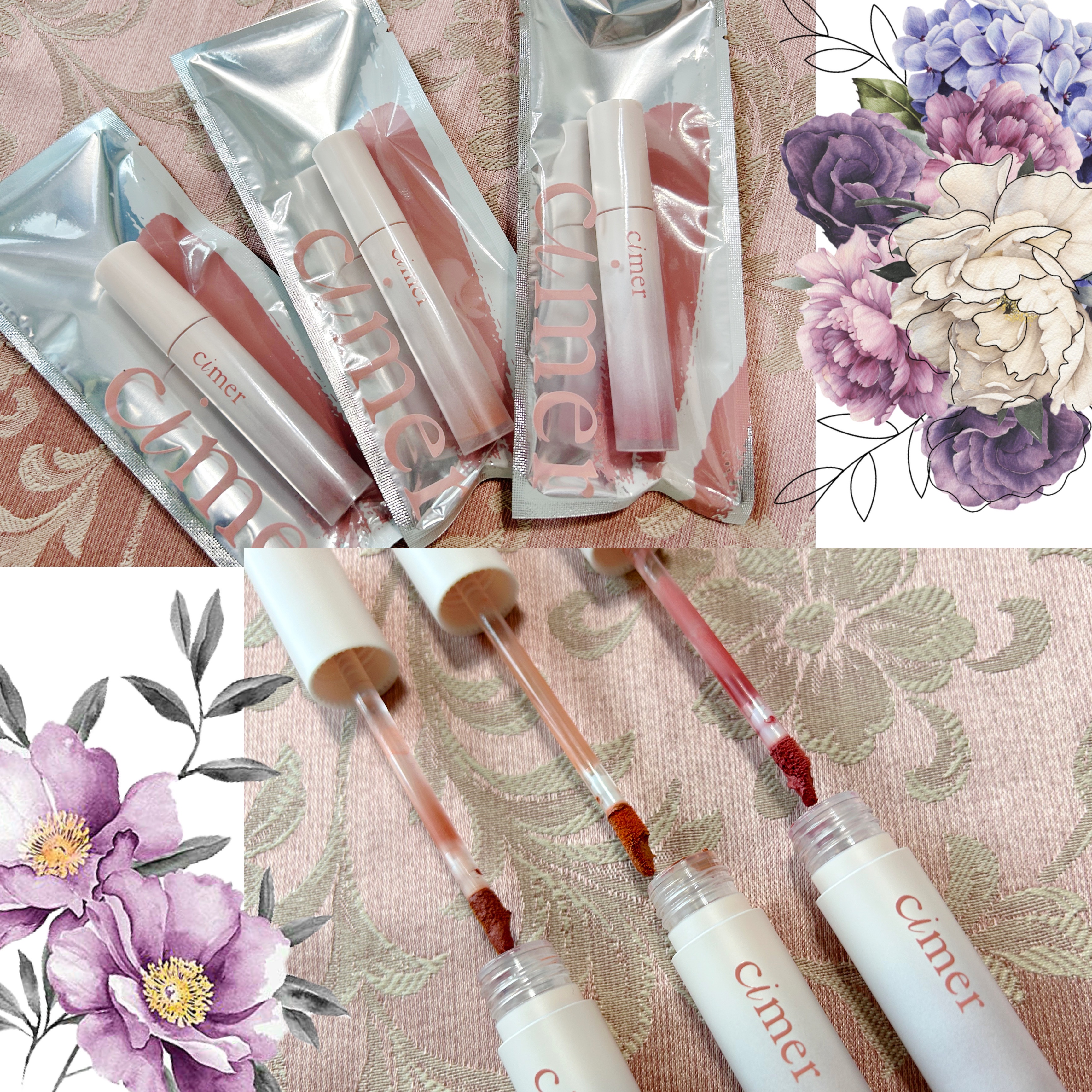 レアスフレティント/cimer/リップティントを使ったクチコミ（2枚目）