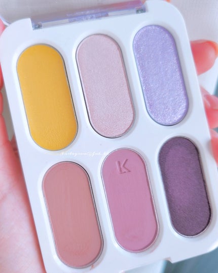 フォーエバー6アイパレット/Laka/アイシャドウパレットを使ったクチコミ(4枚目)