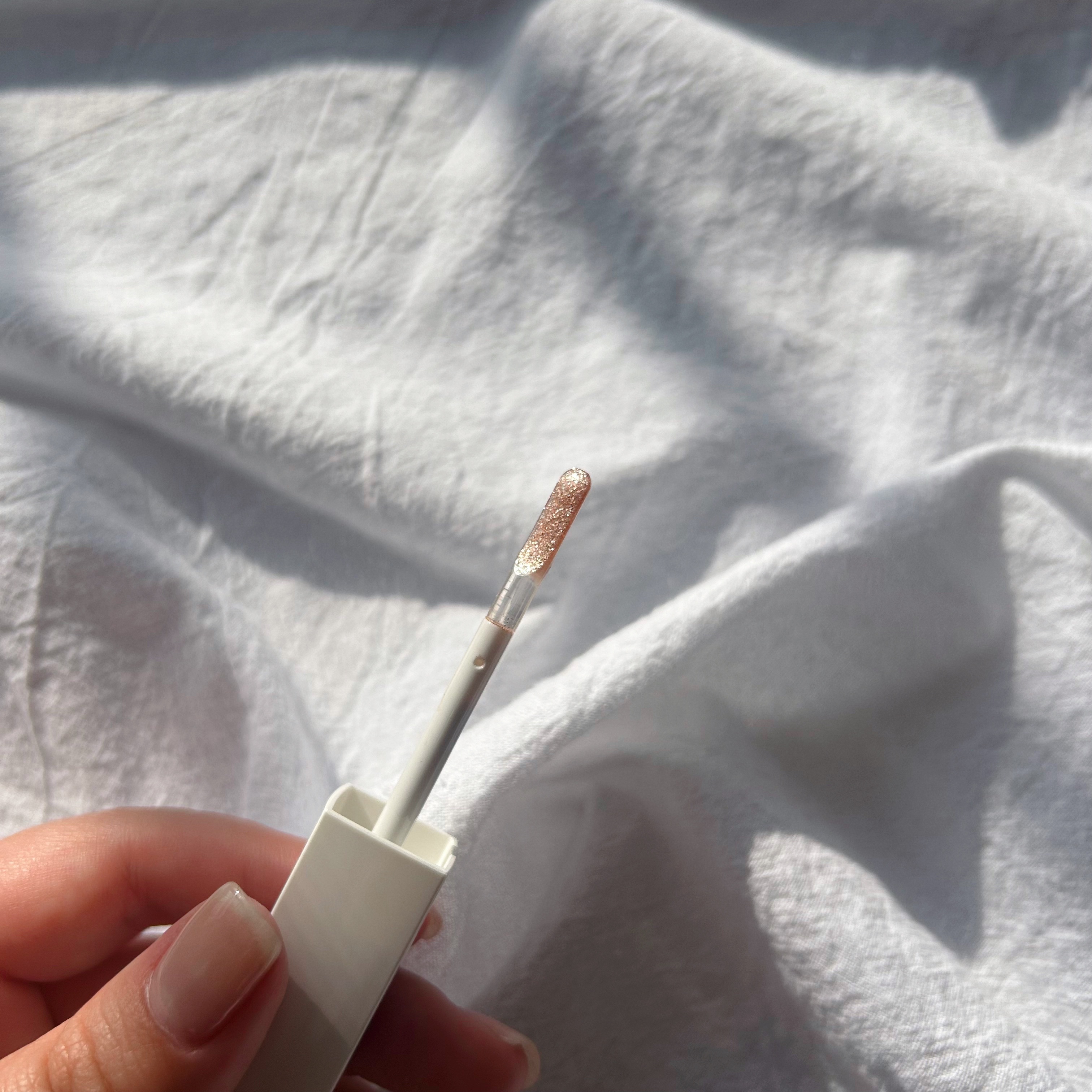 アイドルプリズムグリッター 02 二度目惚れの秘密(オレンジ)/chee shu/グリッターを使ったクチコミ（3枚目）