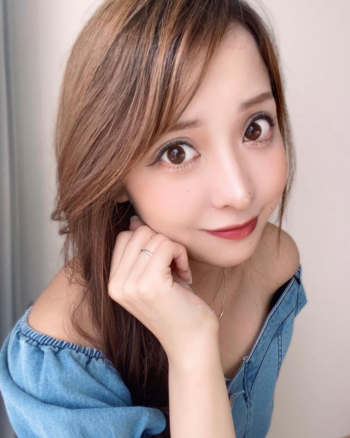 シャインミラーティント R715 ダスティローズ/COLORKEY/リップティントを使ったクチコミ（2枚目）