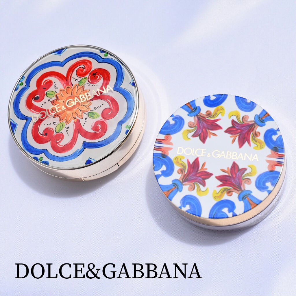 ソーラーグロウ ヘルシーグロウ クッションファンデーション/DOLCE&GABBANA BEAUTY/クッションファンデーションを使ったクチコミ(1枚目)