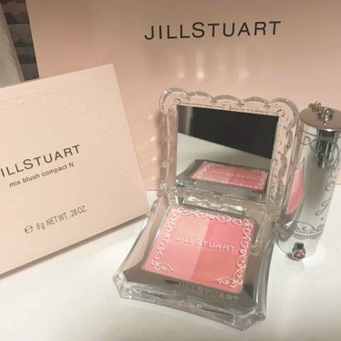 ミックスブラッシュ コンパクト N/JILL STUART/パウダーチークを使ったクチコミ（1枚目）