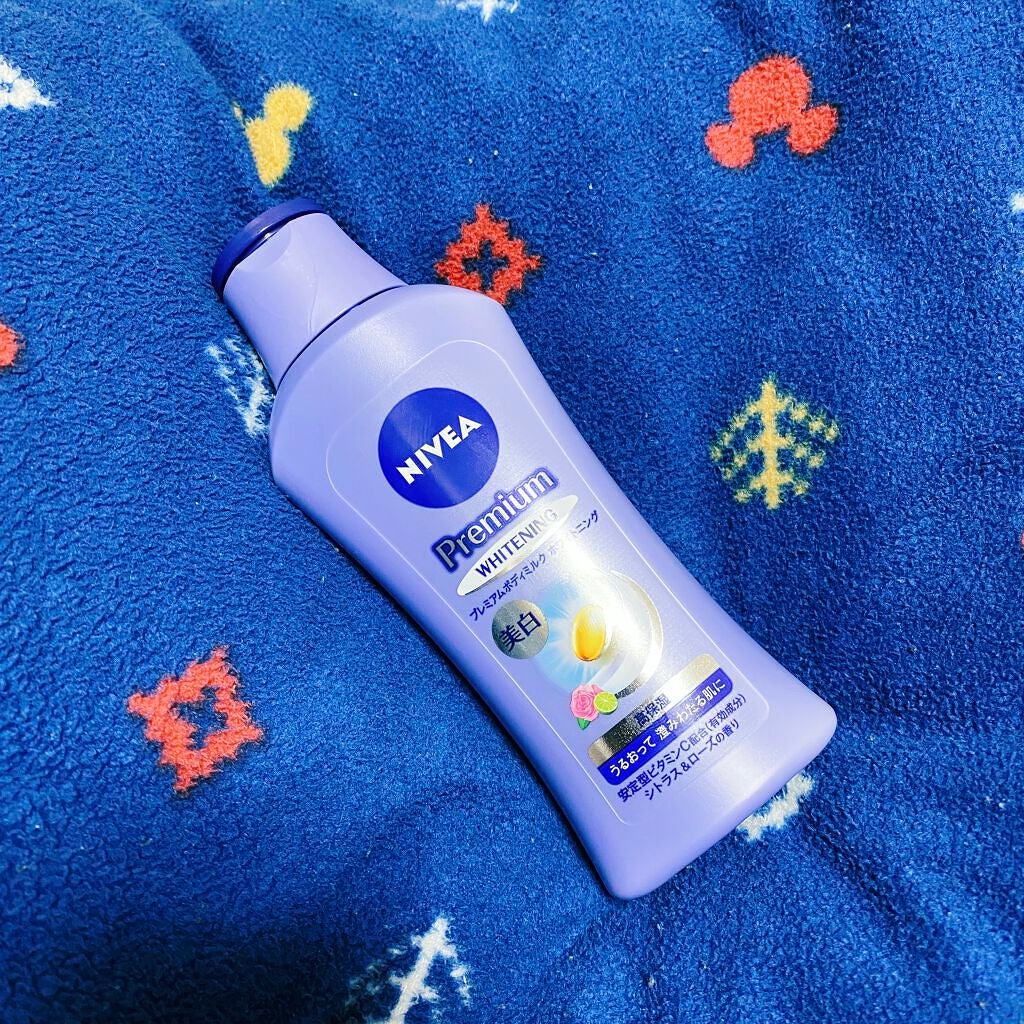 プレミアムボディミルク ホワイトニング【医薬部外品】 /ニベア/ボディミルクを使ったクチコミ(2枚目)