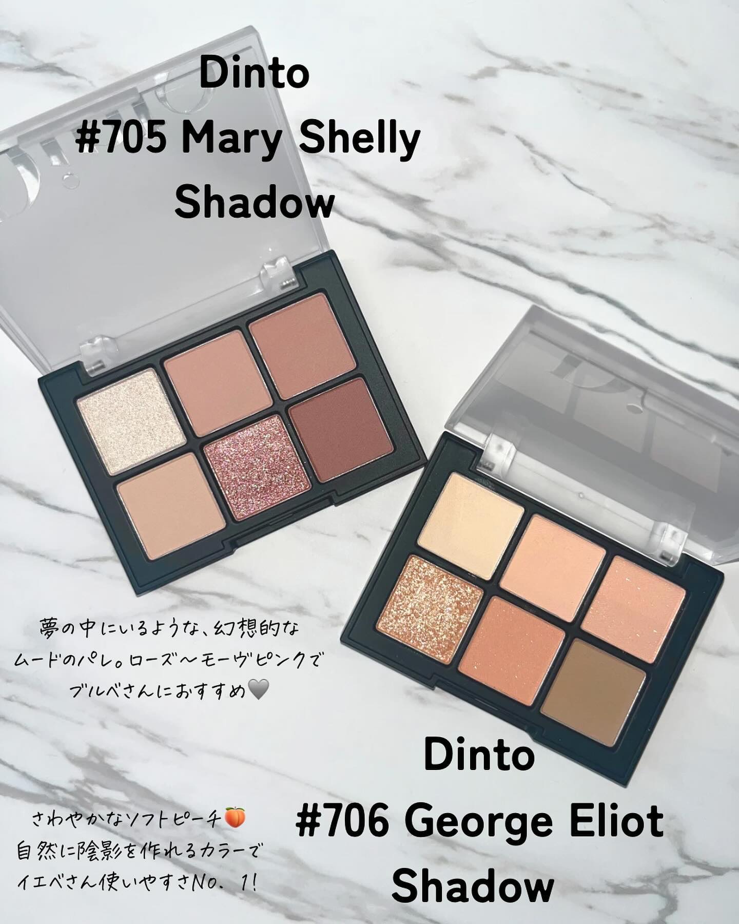 ブラーフィニシュシャドウパレット/Dinto/アイシャドウパレットを使ったクチコミ（2枚目）