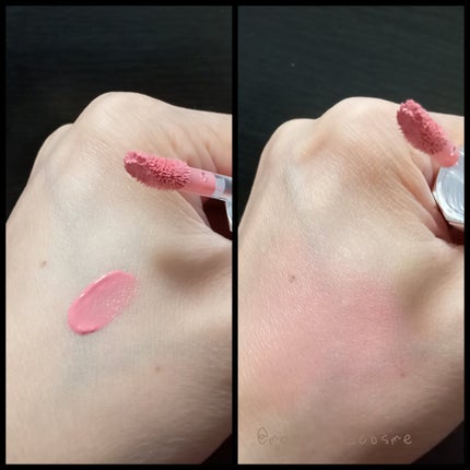 ペタルドロップリキッドブラッシャー/DEAR DAHLIA/リキッドチークを使ったクチコミ(2枚目)