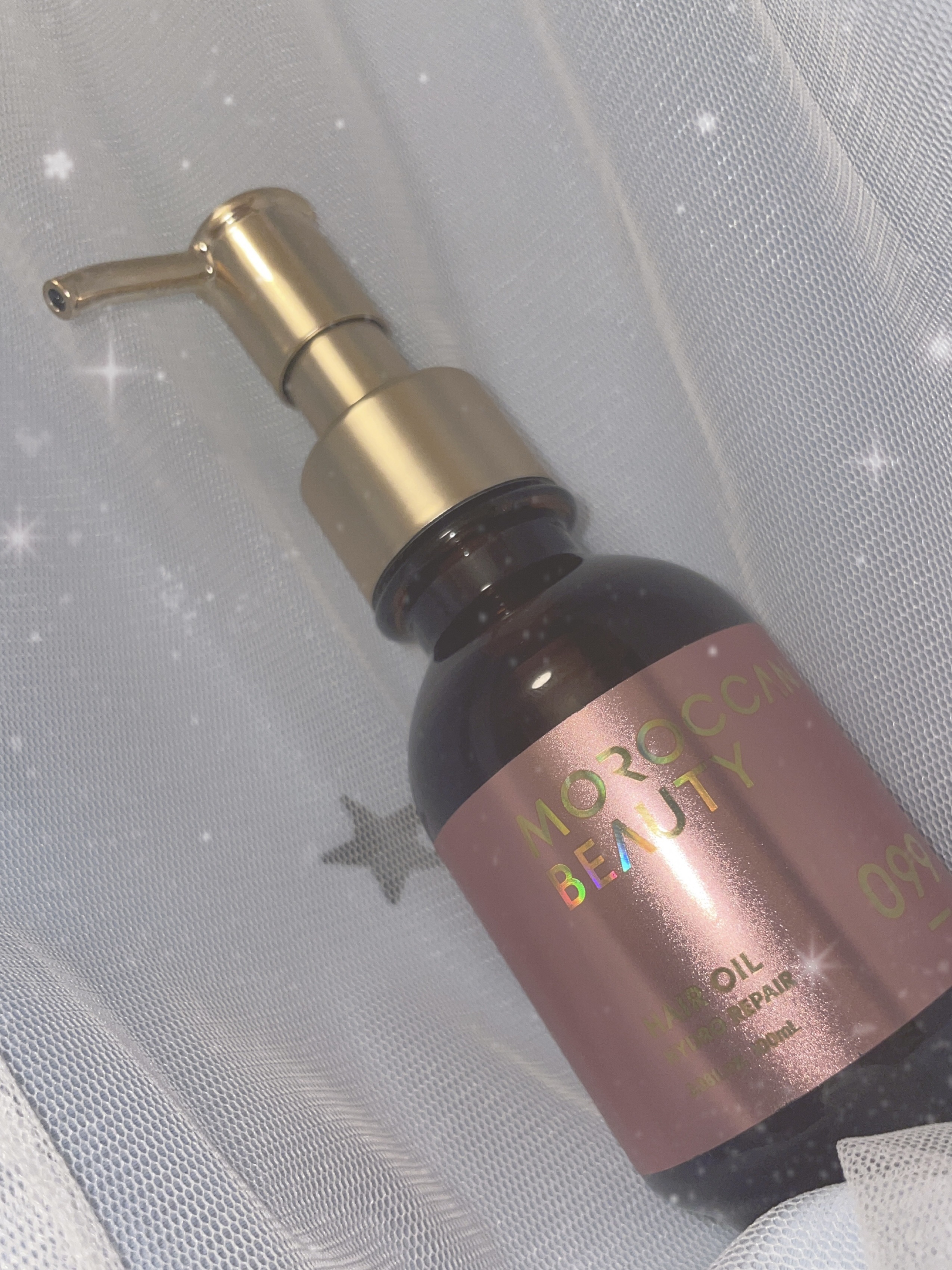 モロッカンビューティ ハイドロリペア ヘアオイル/モロッカンビューティ/ヘアオイルを使ったクチコミ（1枚目）