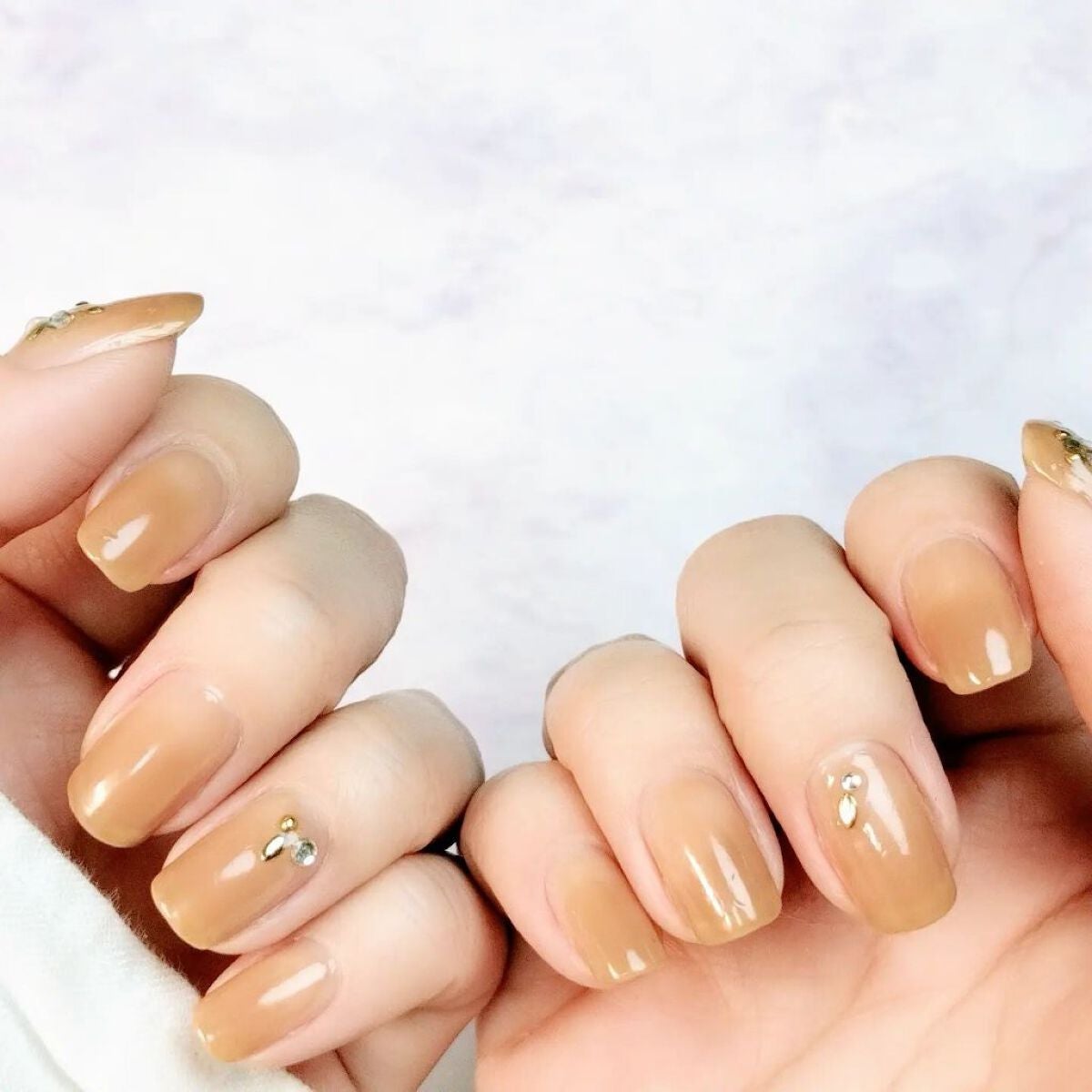 アンドバイロムアンド グラッシードロップネイル/&nd by rom&nd/マニキュアを使ったクチコミ(2枚目)