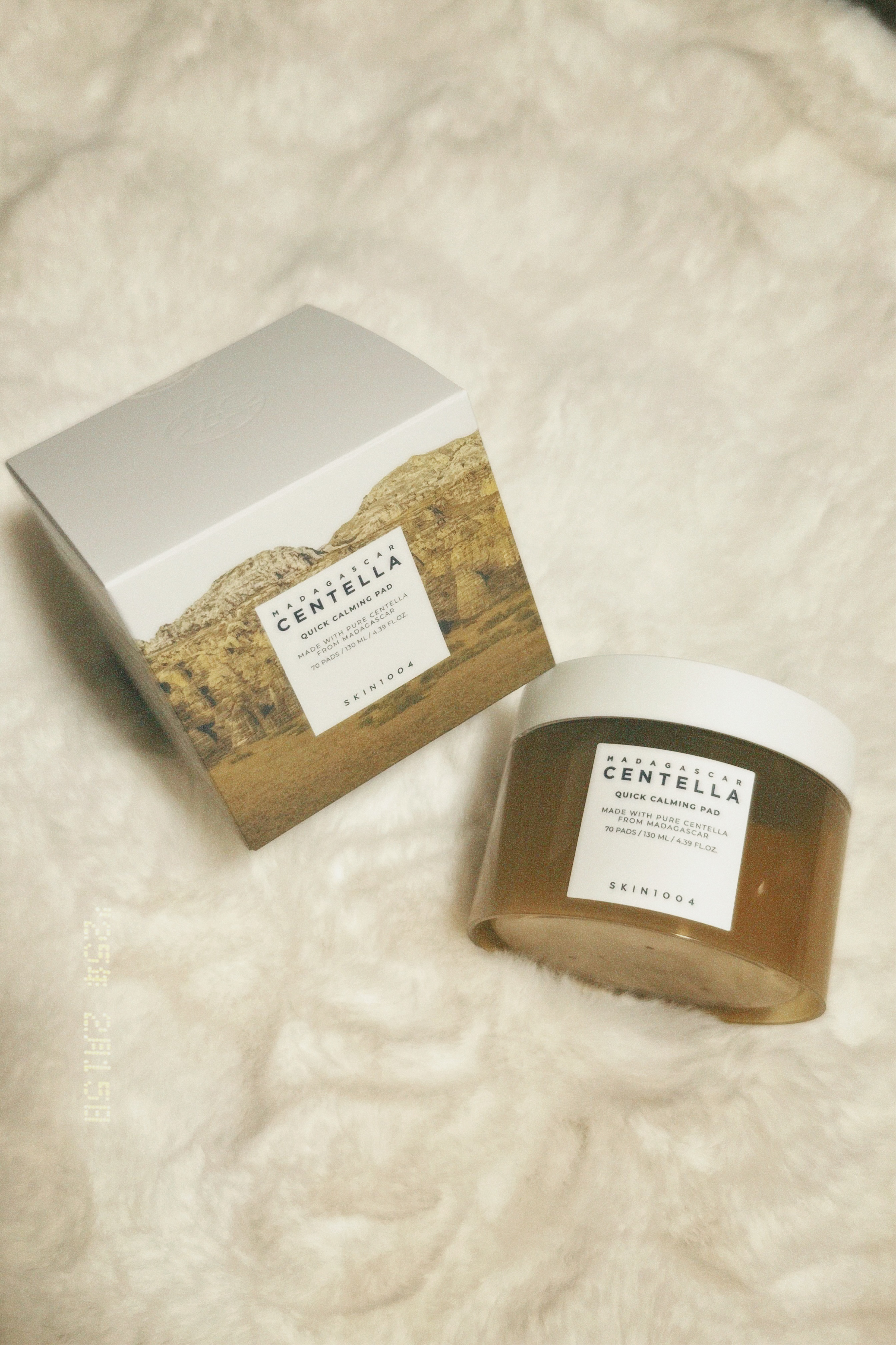 センテラ クイックカーミングパッド/SKIN1004/トナーパッドを使ったクチコミ（1枚目）