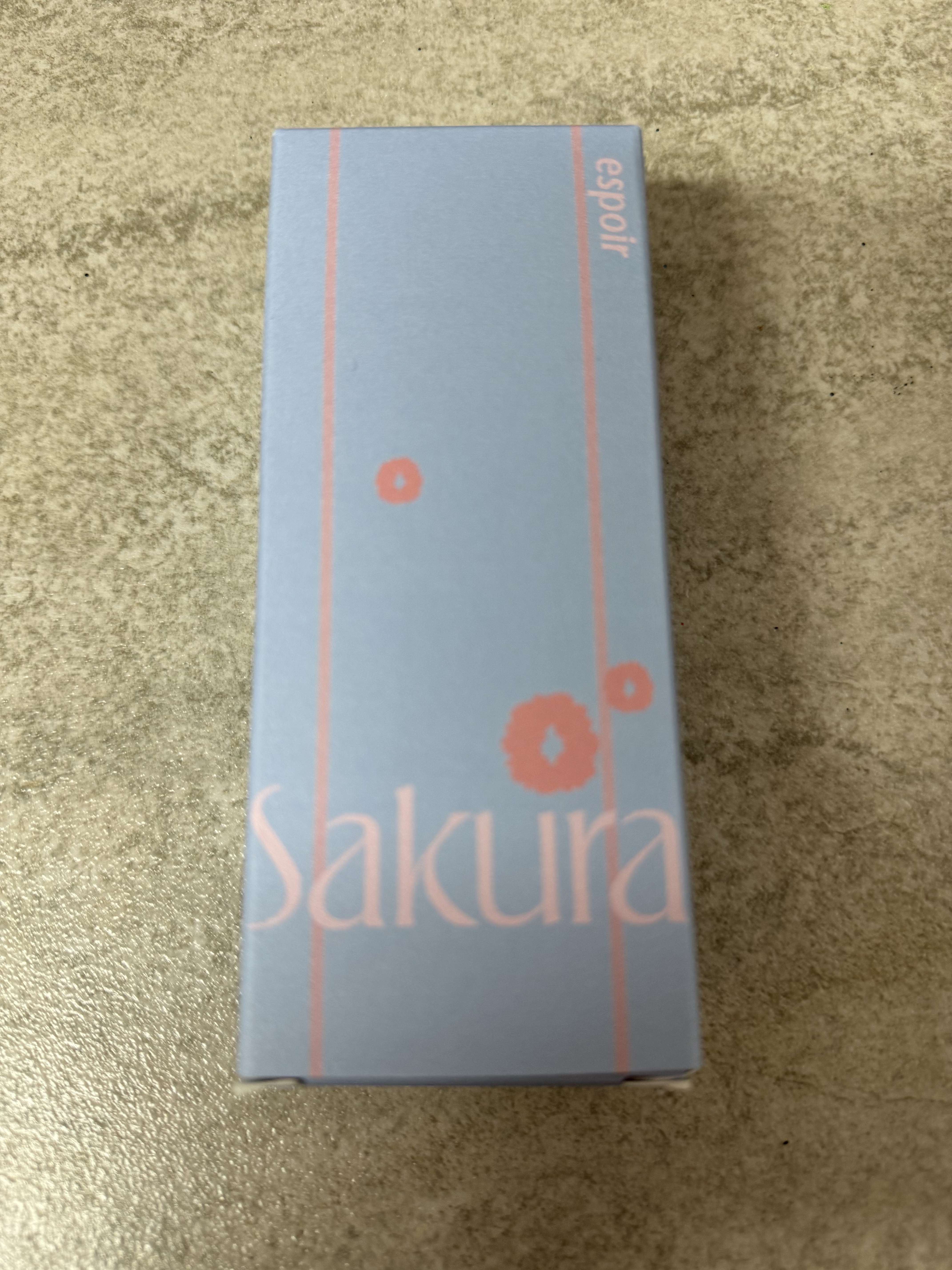 ウォータースプラッシュサンクリーム セラミド 桜エディション（60ml）/espoir/日焼け止めクリームを使ったクチコミ（1枚目）