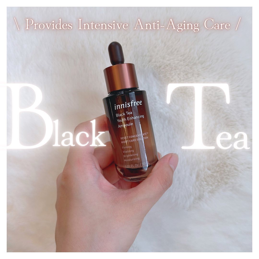 ブラックティー ユース セラム/innisfree/美容液を使ったクチコミ（1枚目）