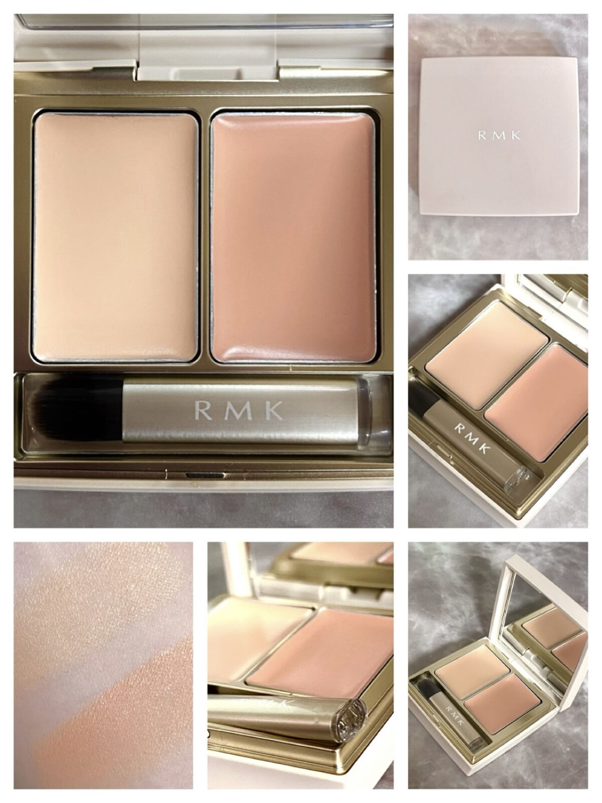 フローレスカバーコンシーラー ケース/RMK/パレットコンシーラーを使ったクチコミ（1枚目）