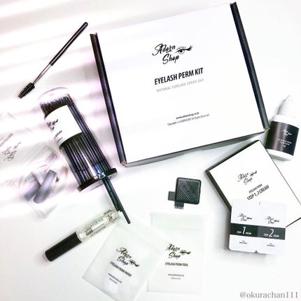 self eyelash perm kit/Qoo10/その他キットセットを使ったクチコミ(3枚目)
