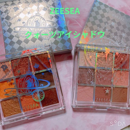 クォーツ 9色アイシャドウパレット(ドリームランドアイシャドウ)/ZEESEA/アイシャドウパレットを使ったクチコミ(1枚目)