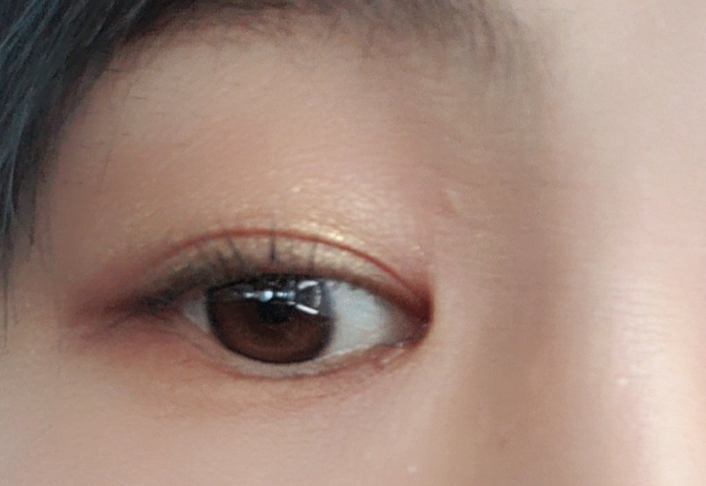 クリーミータッチライナー/キャンメイク/ジェルアイライナーを使ったクチコミ（2枚目）