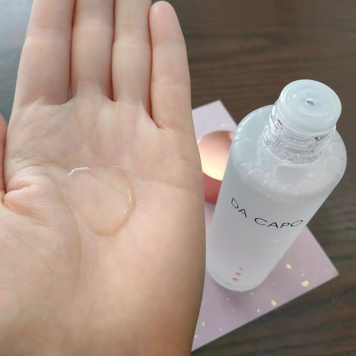 モイスチャーローション/DA CAPO/化粧水を使ったクチコミ(4枚目)