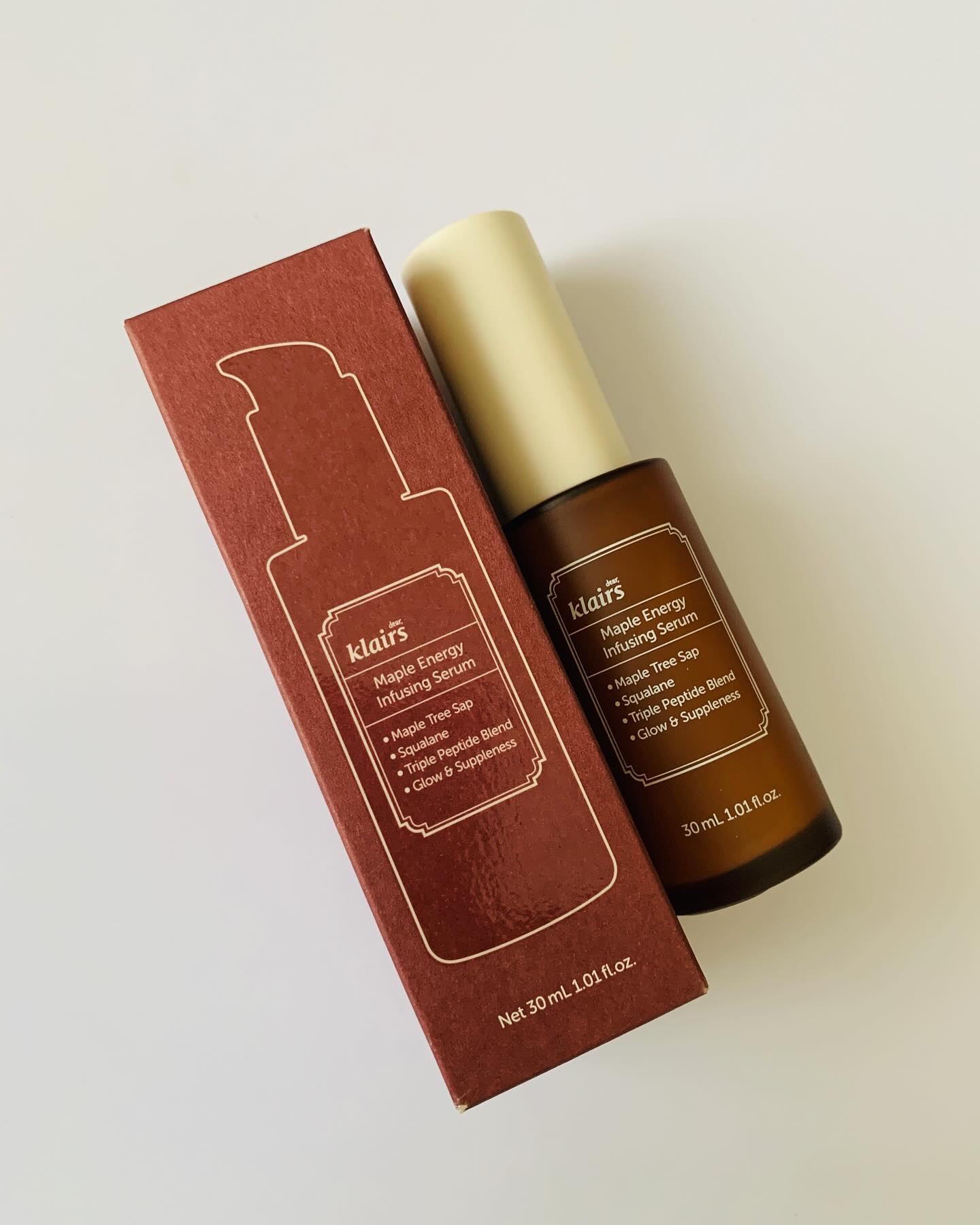 メープルエナジーインフュージングセラム/Klairs/美容液を使ったクチコミ（2枚目）