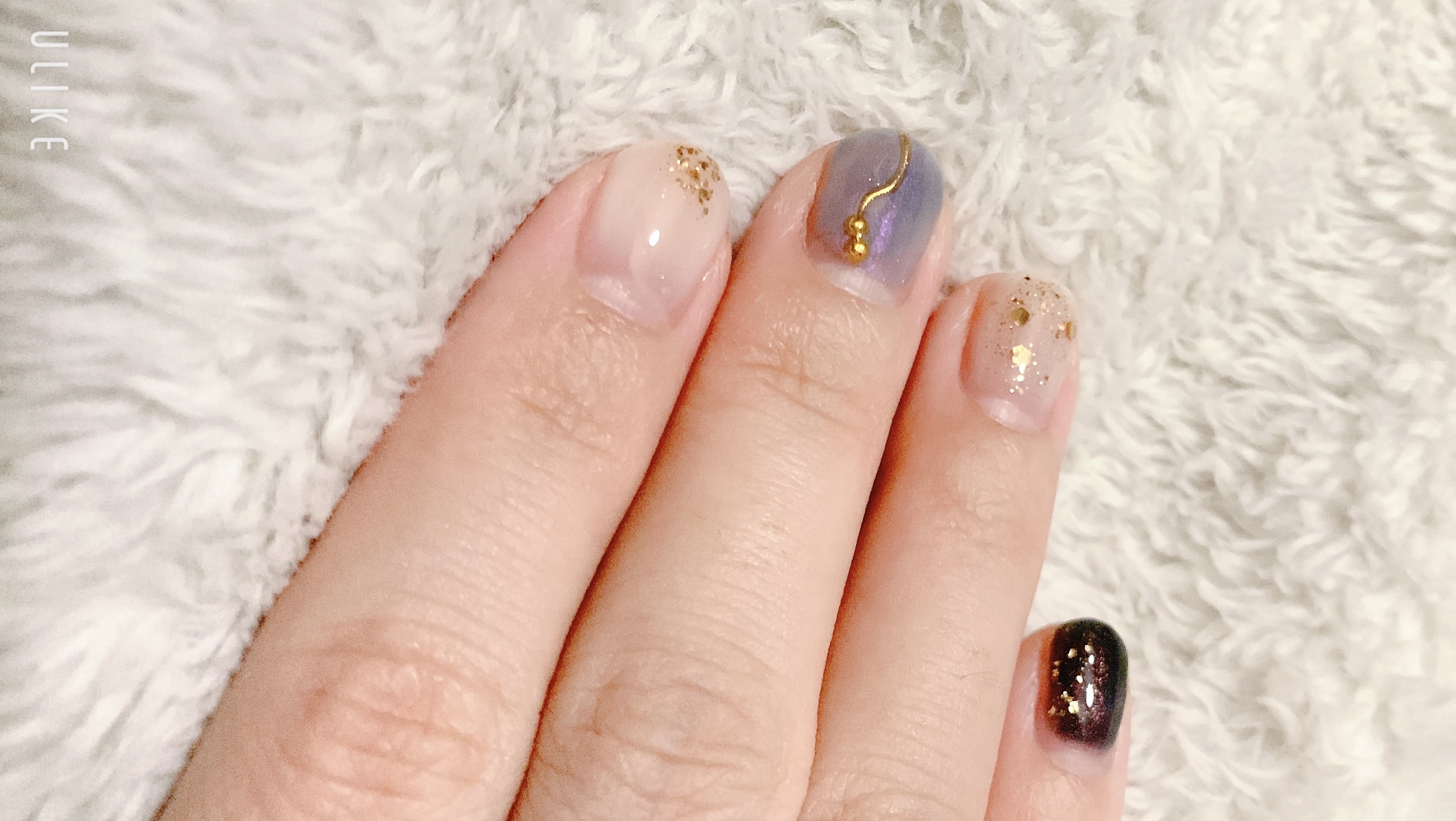 ジェルネイル（ライト対応）/セリア/ジェルネイルを使ったクチコミ（2枚目）