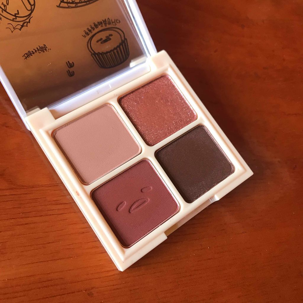 ぐでたまアイシャドウ/HOLIKA HOLIKA/アイシャドウパレットを使ったクチコミ(3枚目)