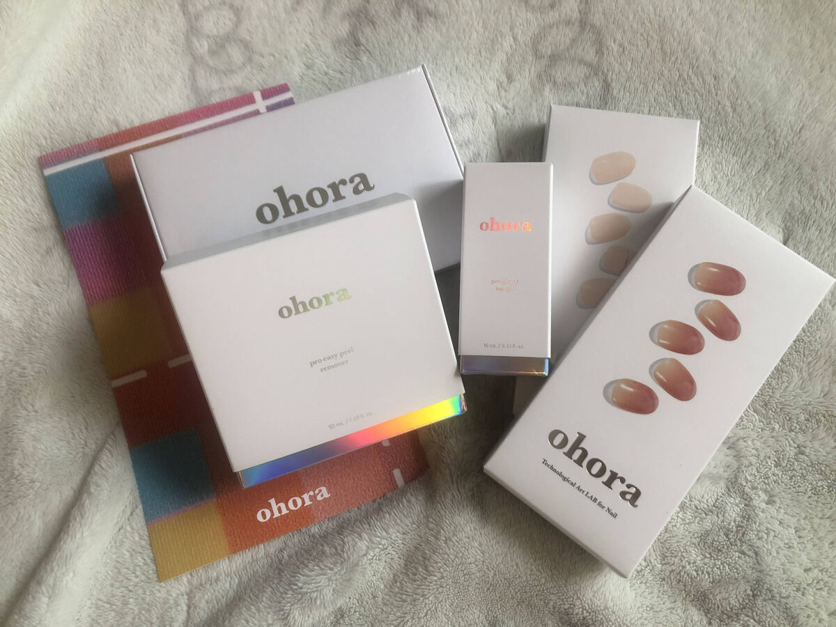 セミキュアジェルネイル（ハンド）/ohora/ネイルシールを使ったクチコミ（3枚目）