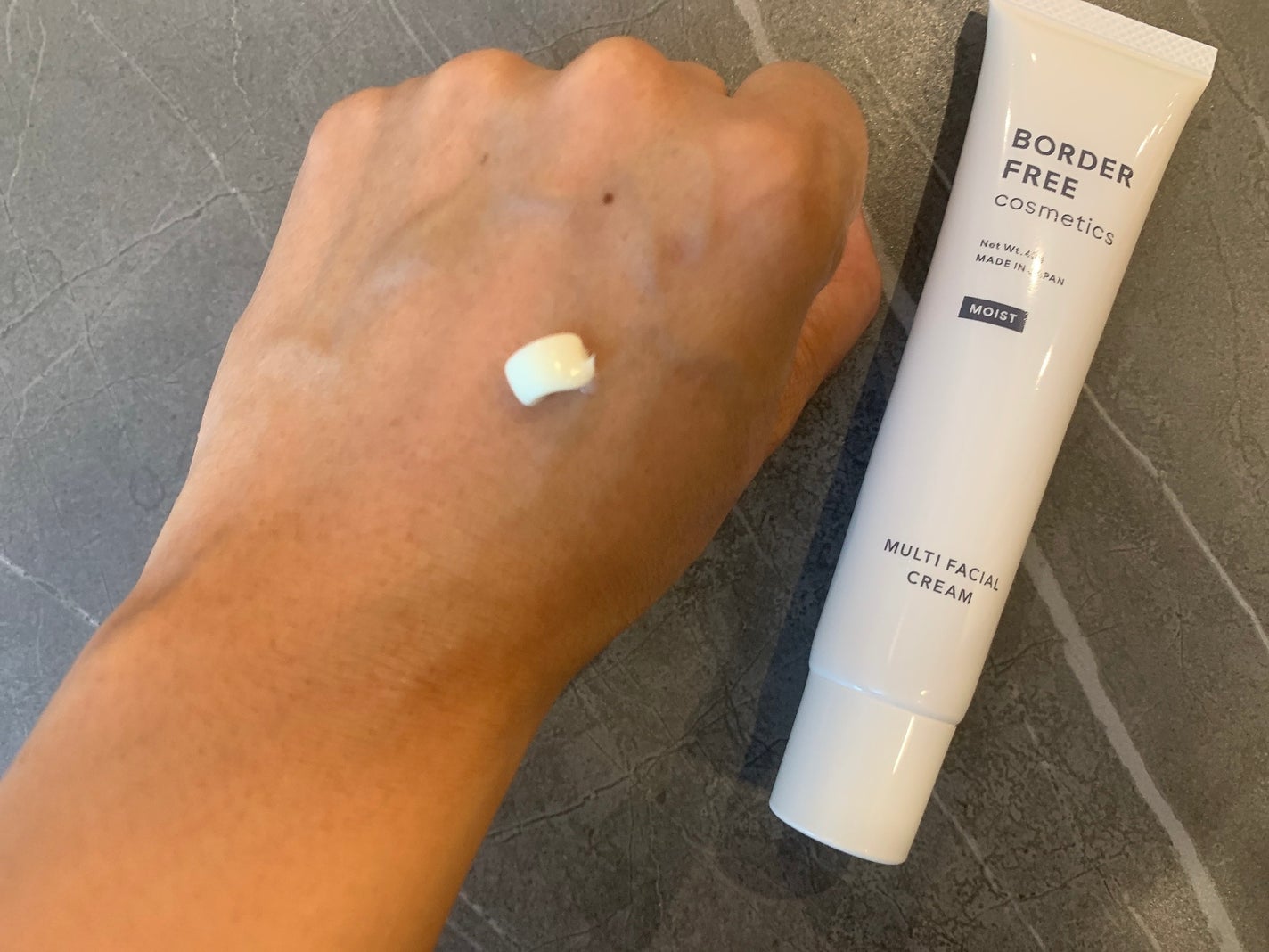 マルチフェイシャルクリーム MOIST/BORDER FREE cosmetics/フェイスクリームを使ったクチコミ(2枚目)