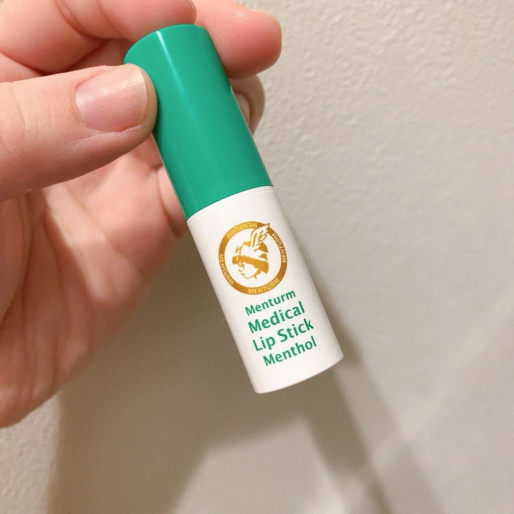 薬用メディカルリップスティックMn/メンターム/リップクリームを使ったクチコミ(1枚目)