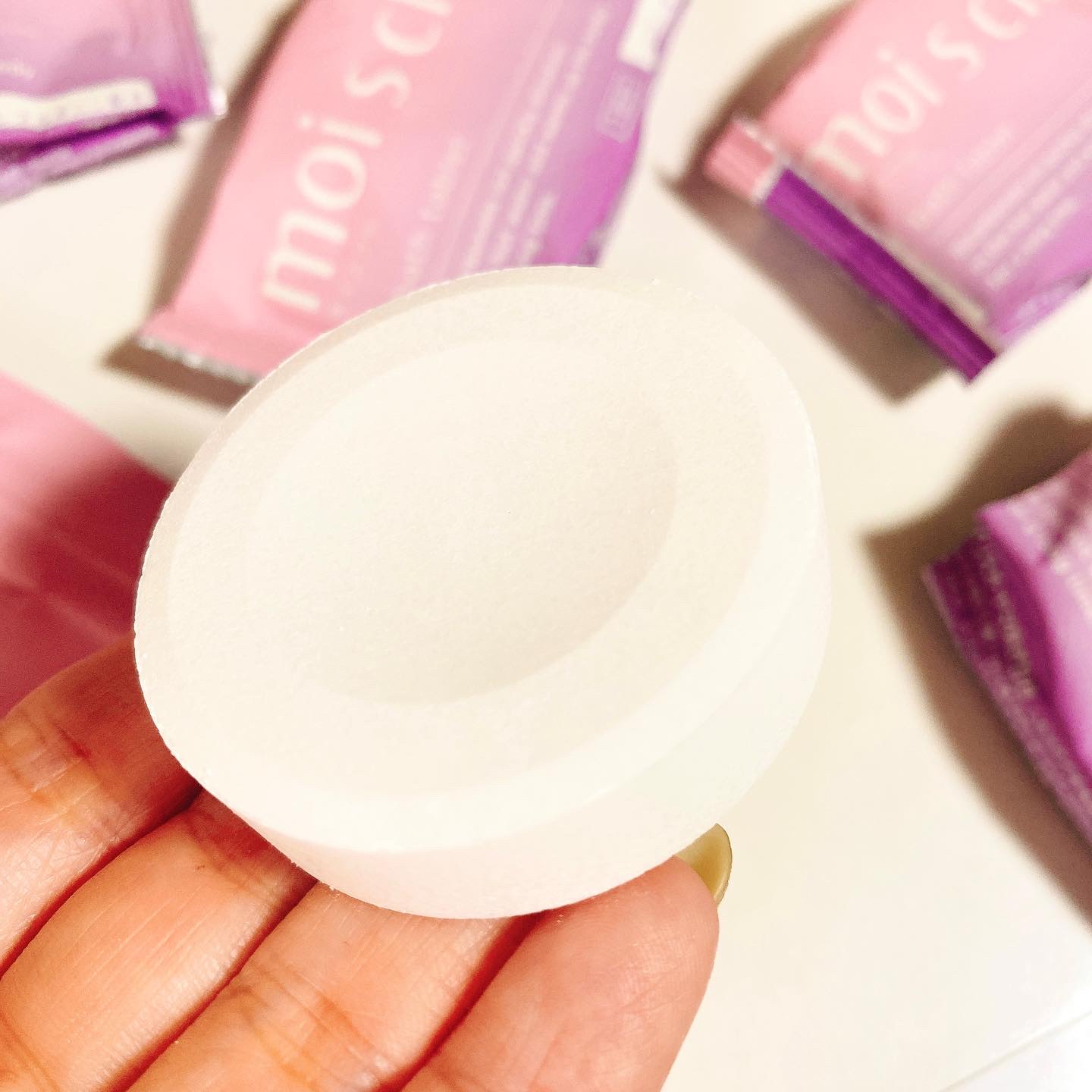 重炭酸入浴剤 moi s cle /アイリスオーヤマ/炭酸系入浴剤を使ったクチコミ（3枚目）