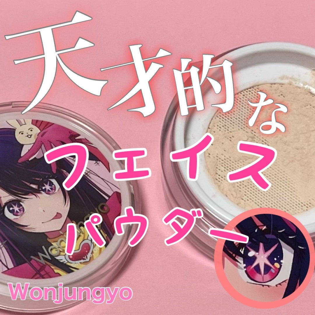 ウォンジョンヨ フィクシングブラーパウダー N/Wonjungyo/ルースパウダーを使ったクチコミ(1枚目)