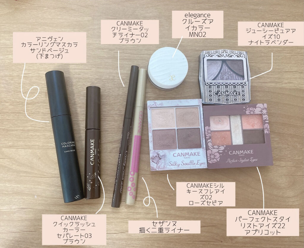 カラーリングマスカラ/uneven/マスカラを使ったクチコミ（3枚目）