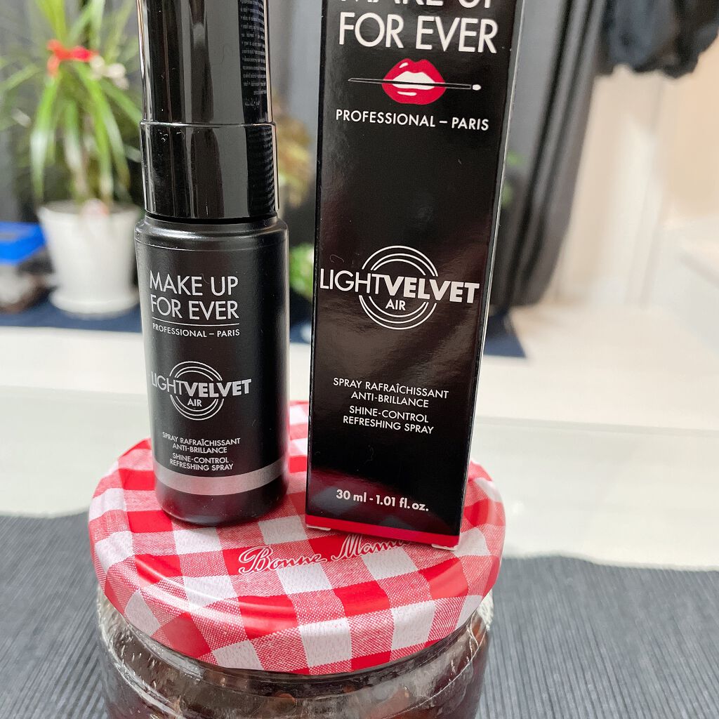 ライトベルベットエア/MAKE UP FOR EVER/ミスト状化粧水を使ったクチコミ(1枚目)