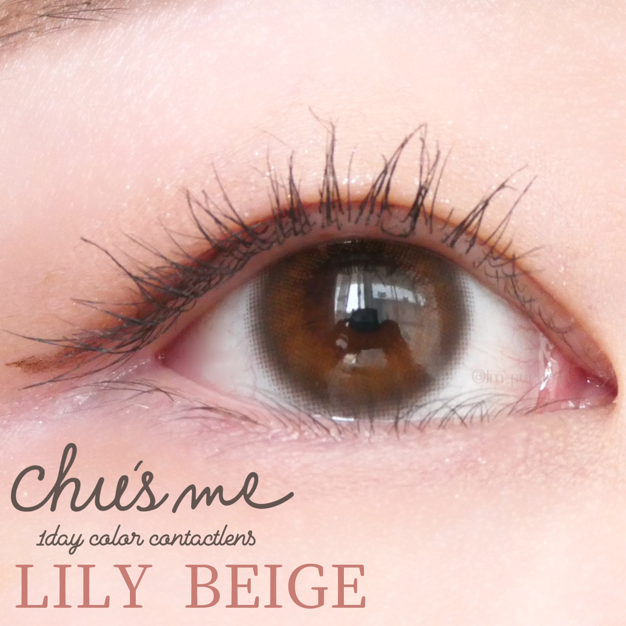 Chu's me 1day/Chu's me/ワンデー（１DAY）カラコンを使ったクチコミ（1枚目）