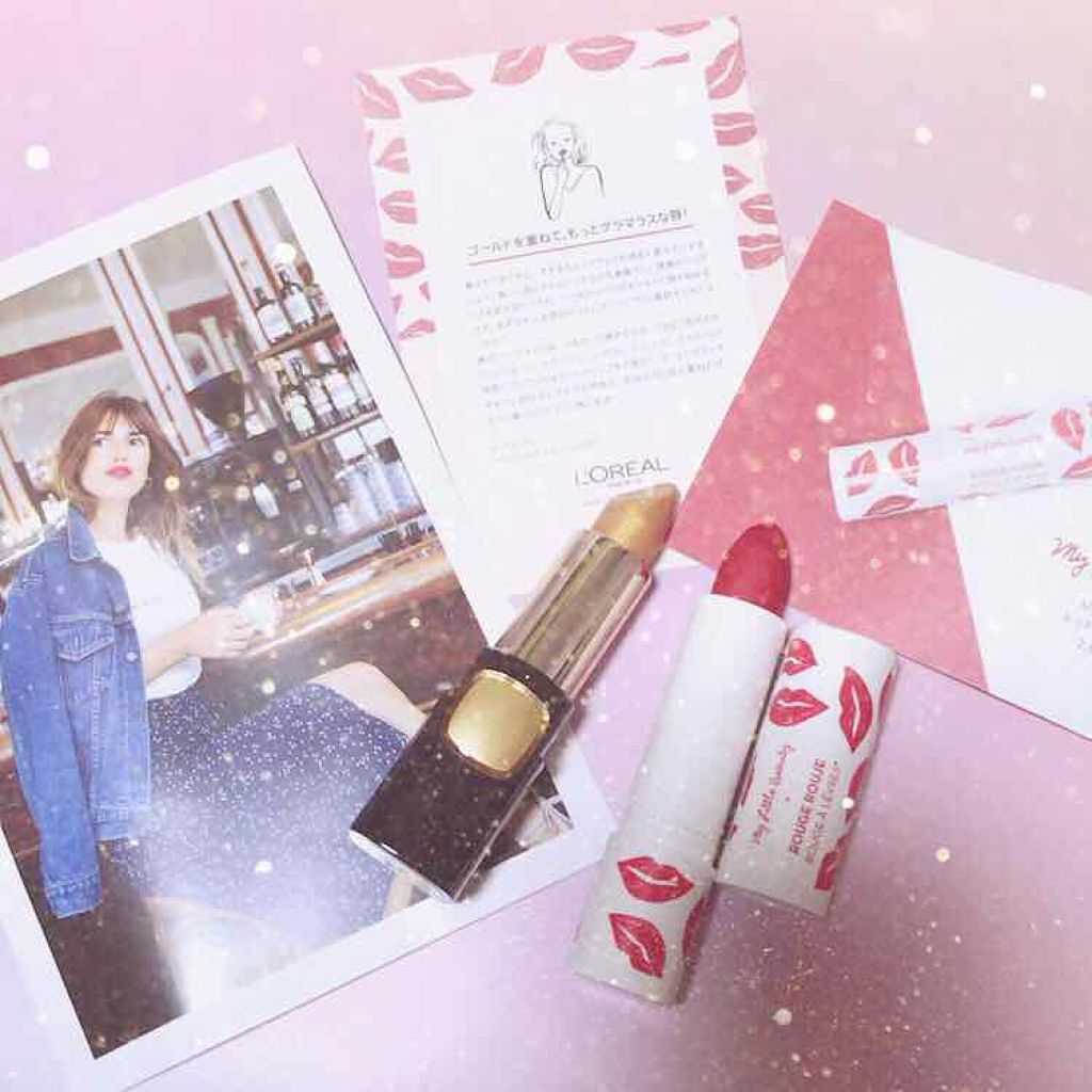 My Little Box × Rouje リップスティック(赤)/My Little Box/口紅を使ったクチコミ（2枚目）