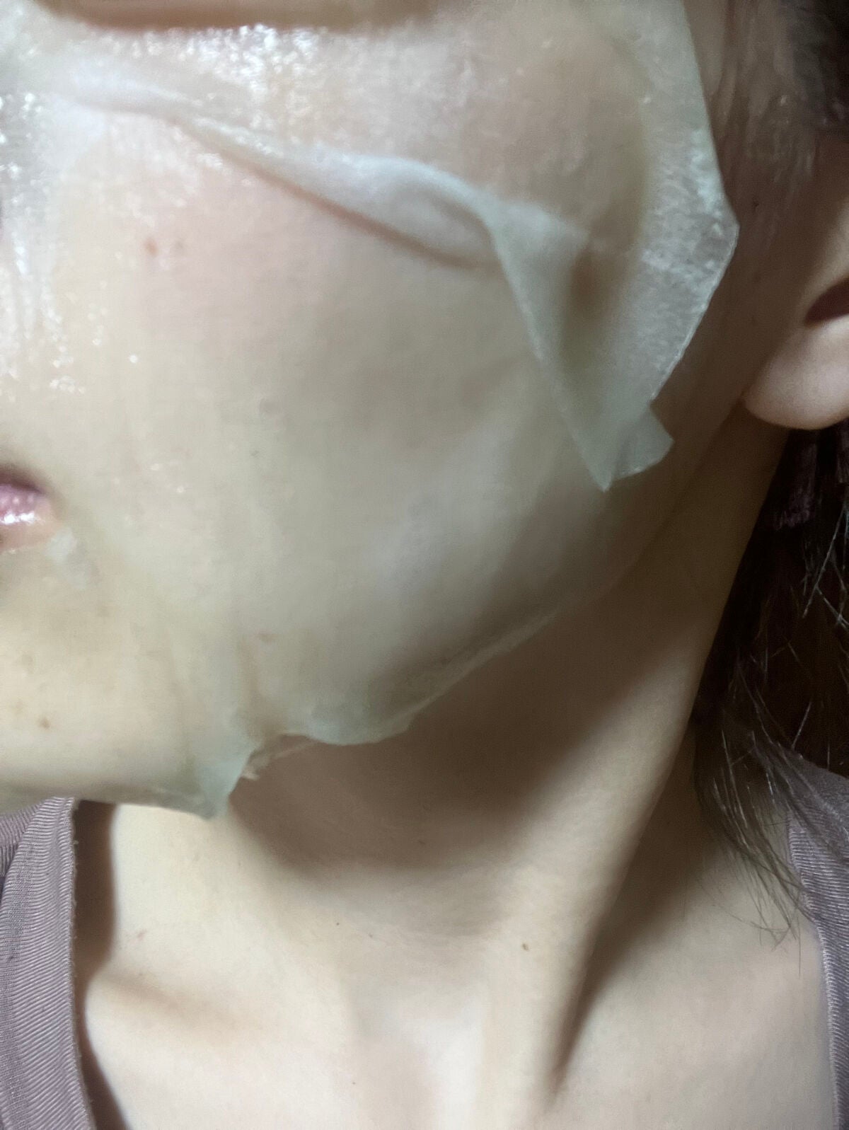 1番 ヒノキ水81%シートマスク/numbuzin/シートマスク・パックを使ったクチコミ(3枚目)