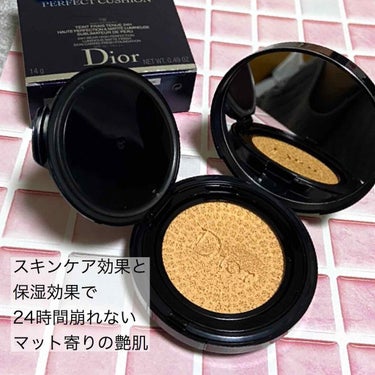 【旧】ディオールスキン フォーエヴァー クッション/Dior/クッションファンデーションを使ったクチコミ（2枚目）