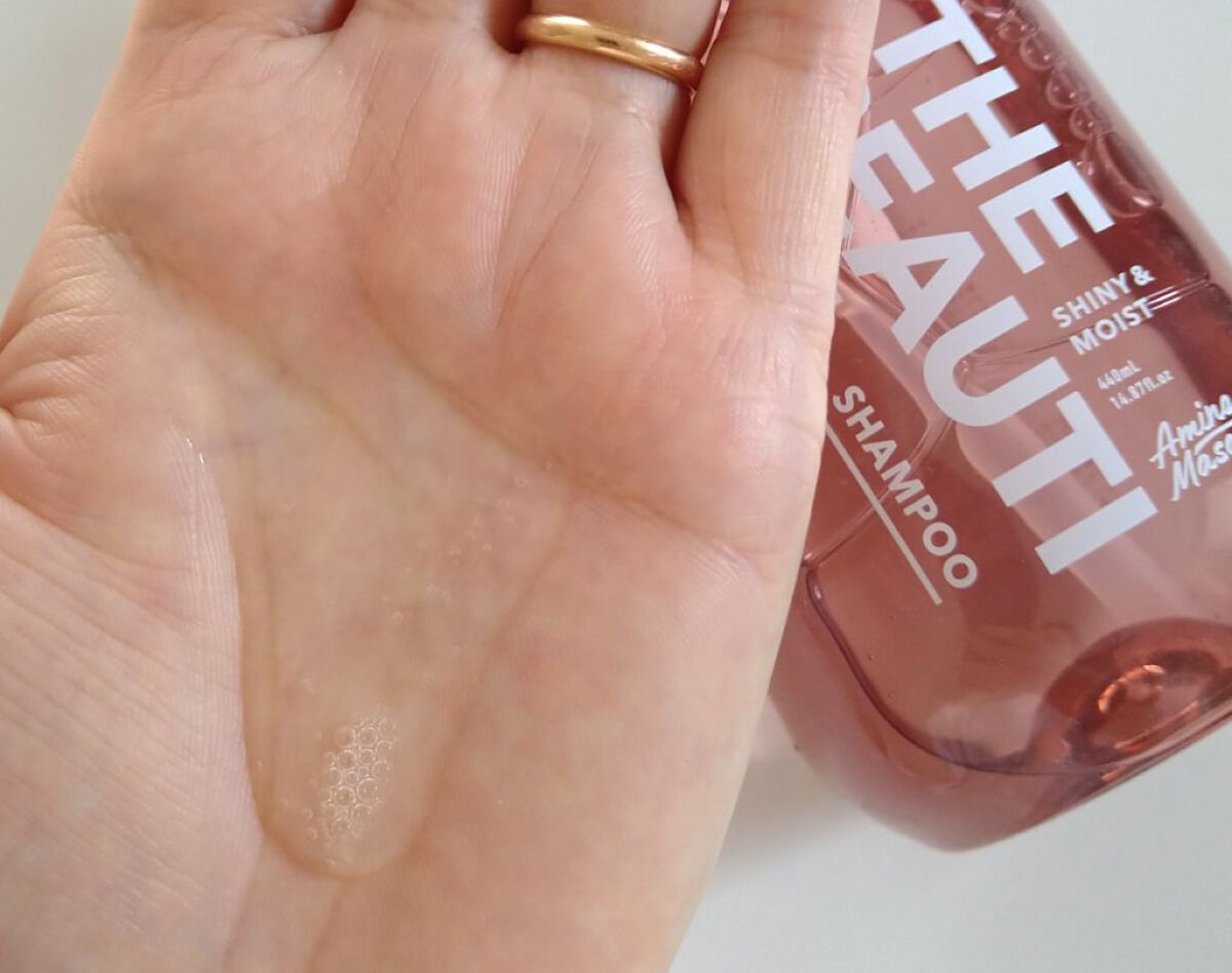 アミノメイソン シャイニー＆モイスト ヘアオイル/アミノメイソン/ヘアオイルを使ったクチコミ（2枚目）